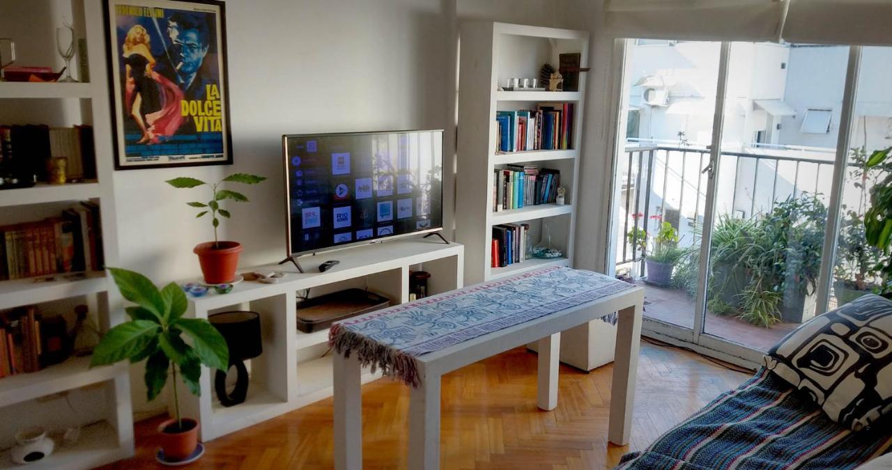 Апартаменты Depto 2 Ambientes Muy Luminoso Con Wifi Y Vista A La Plaza Буэнос-Айрес Экстерьер фото